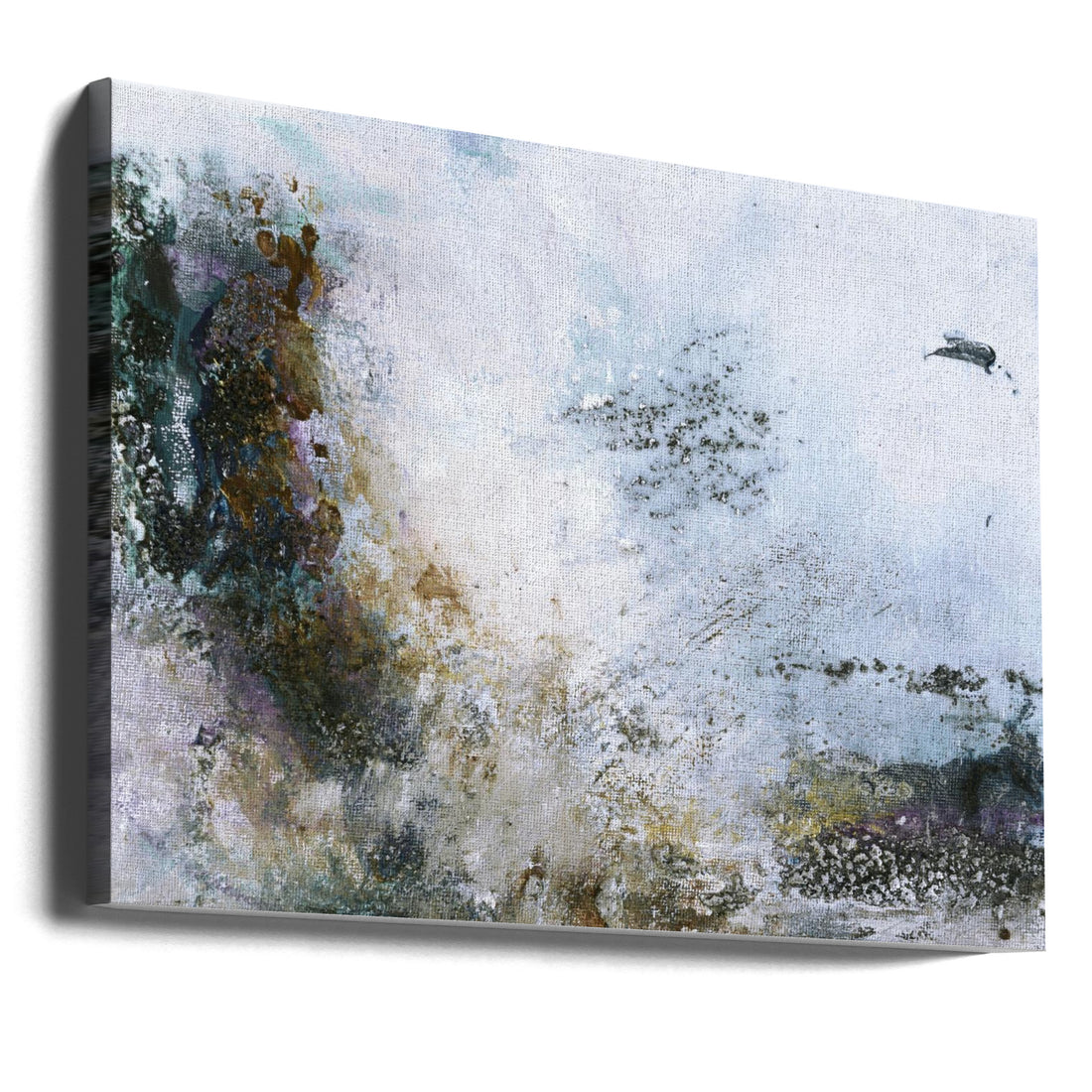 Port Renfrew by Deb Chaney | Abstract Painted Texture, Large Canvas Wall Art Print | Artsy Earth