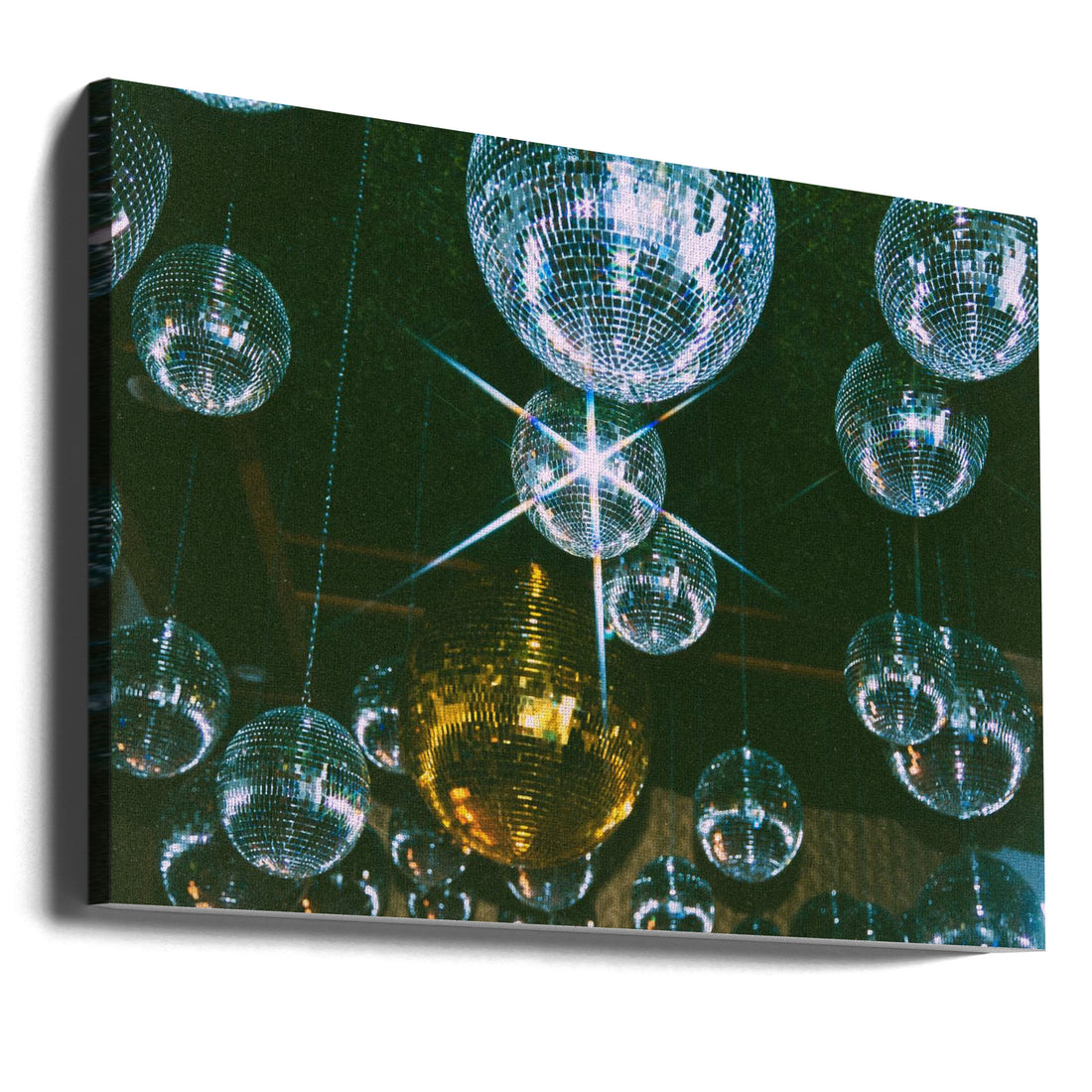 Ultimate Disco by Samantha Hearn | Retro Disco Ball, Large Canvas Wall Art Print | Artsy Earth