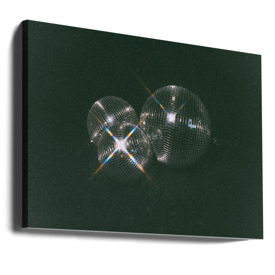 Disco Ball Trio by Samantha Hearn | Retro Disco Art, Large Canvas Wall Art Print | Artsy Earth