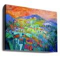 Enchanted Mountain by Dorothy Fagan | Abstract Landscape Painting, Large Canvas Wall Art Print | Artsy Earth