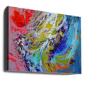 Abstract Paint Strokes by Dorothy Fagan | Colorful Textured Surface, Large Canvas Wall Art Print | Artsy Earth