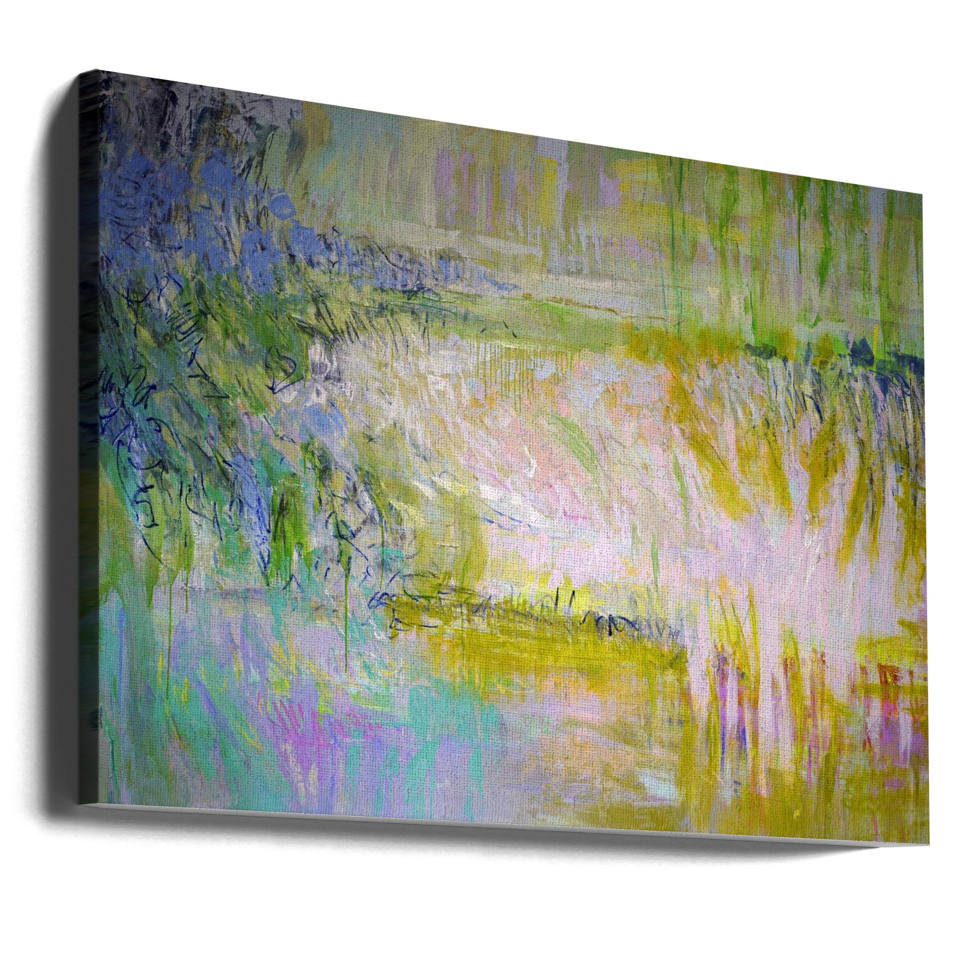 Abstract Texture Art by Dorothy Fagan | Colorful Brush Strokes, Large Canvas Wall Art Print | Artsy Earth