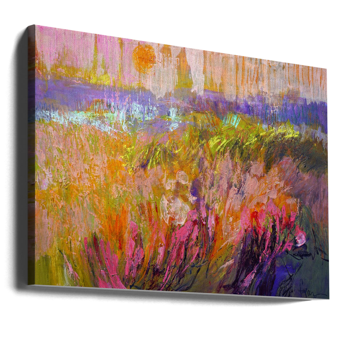 Abstract Refuge by Dorothy Fagan | Textured Abstract Painting, Large Canvas Wall Art Print | Artsy Earth