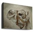 Camel Portrait by Angeles M. Pomata | Painted Animal Portrait, Large Canvas Wall Art Print | Artsy Earth