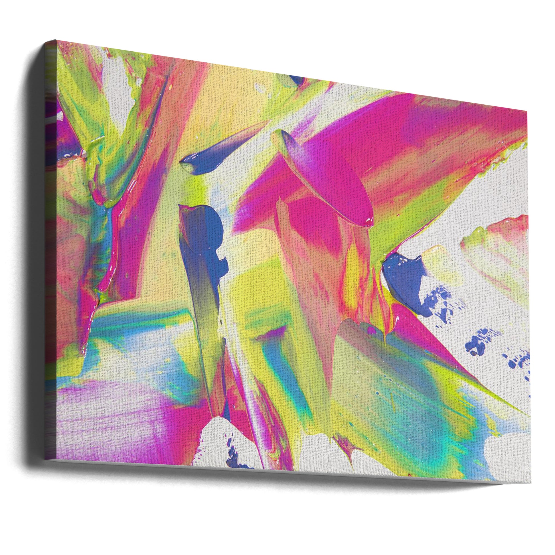 Abstract Paint Study by Julia Ramiro | Colorful Abstract Painting, Large Canvas Wall Art Print | Artsy Earth