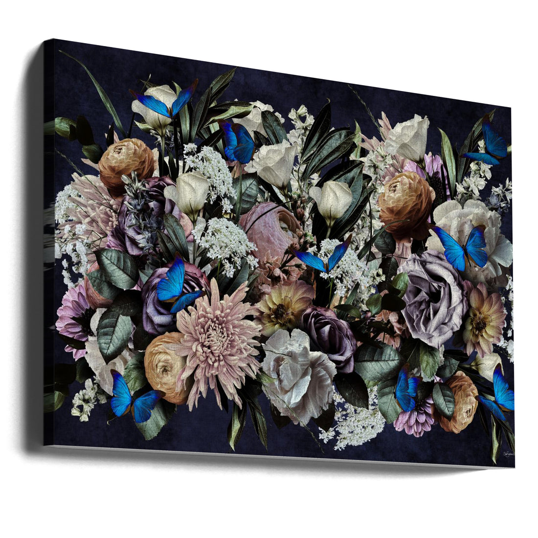 Twilight Botanicals by Sue Skellern | Floral Botanical Nature, Large Canvas Wall Art Print | Artsy Earth