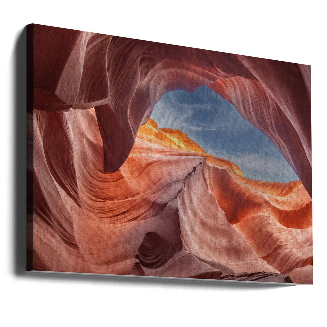 Waves to the Sky by Jose Curto | Sandstone Canyon Formations, Large Canvas Wall Art Print | Artsy Earth