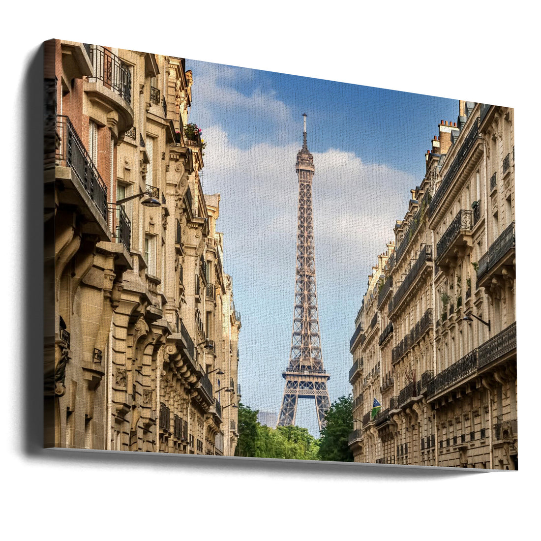 Parisian Flair by Melanie Viola | Famous Paris Architecture, Large Canvas Wall Art Print | Artsy Earth