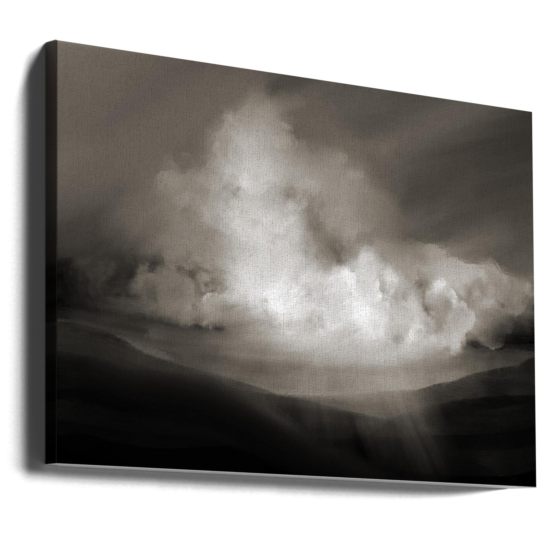 Storm by Dan Hobday | Abstract Dark Landscape, Large Canvas Wall Art Print | Artsy Earth