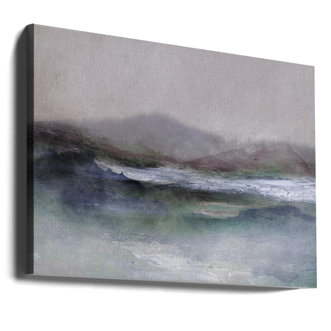 West Peak by Dan Hobday | Abstract Landscape Painting, Large Canvas Wall Art Print | Artsy Earth