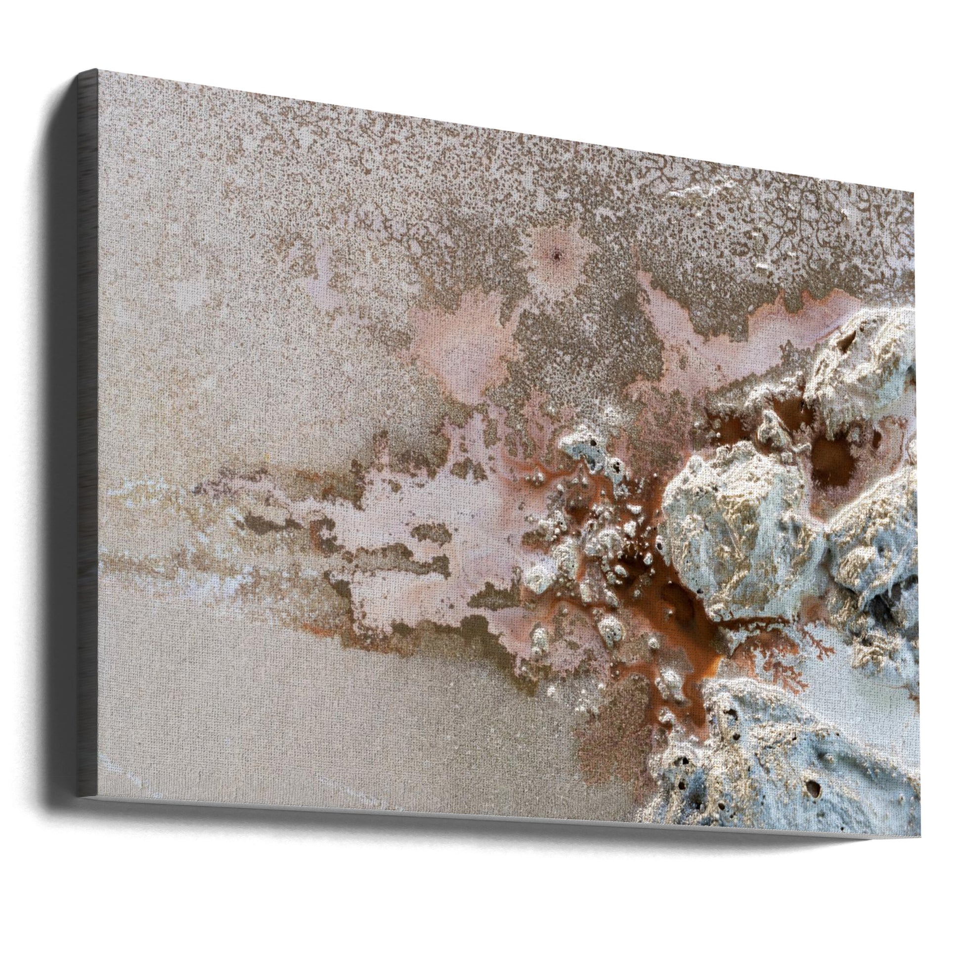 Wonderlust by Petra Meikle De Vlas | Abstract Coastal Seascape, Large Canvas Wall Art Print | Artsy Earth