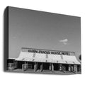 Horse Motel by Bethany Young | Rural Horse Stables, Large Canvas Wall Art Print | Artsy Earth