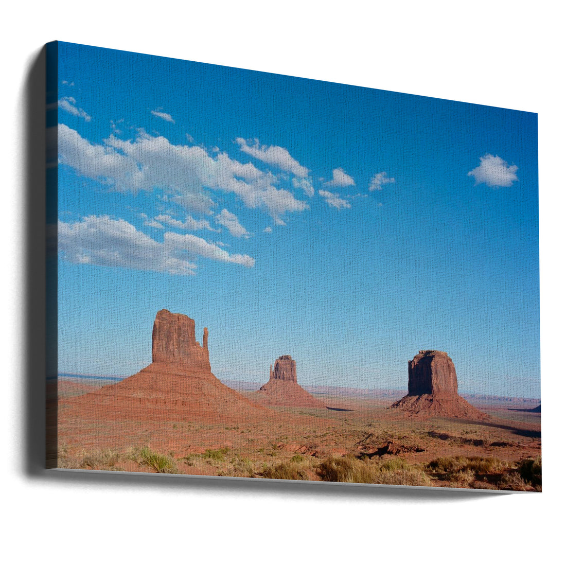 Monument Valley II by Bethany Young | Desert Mountain Landscape, Large Canvas Wall Art Print | Artsy Earth