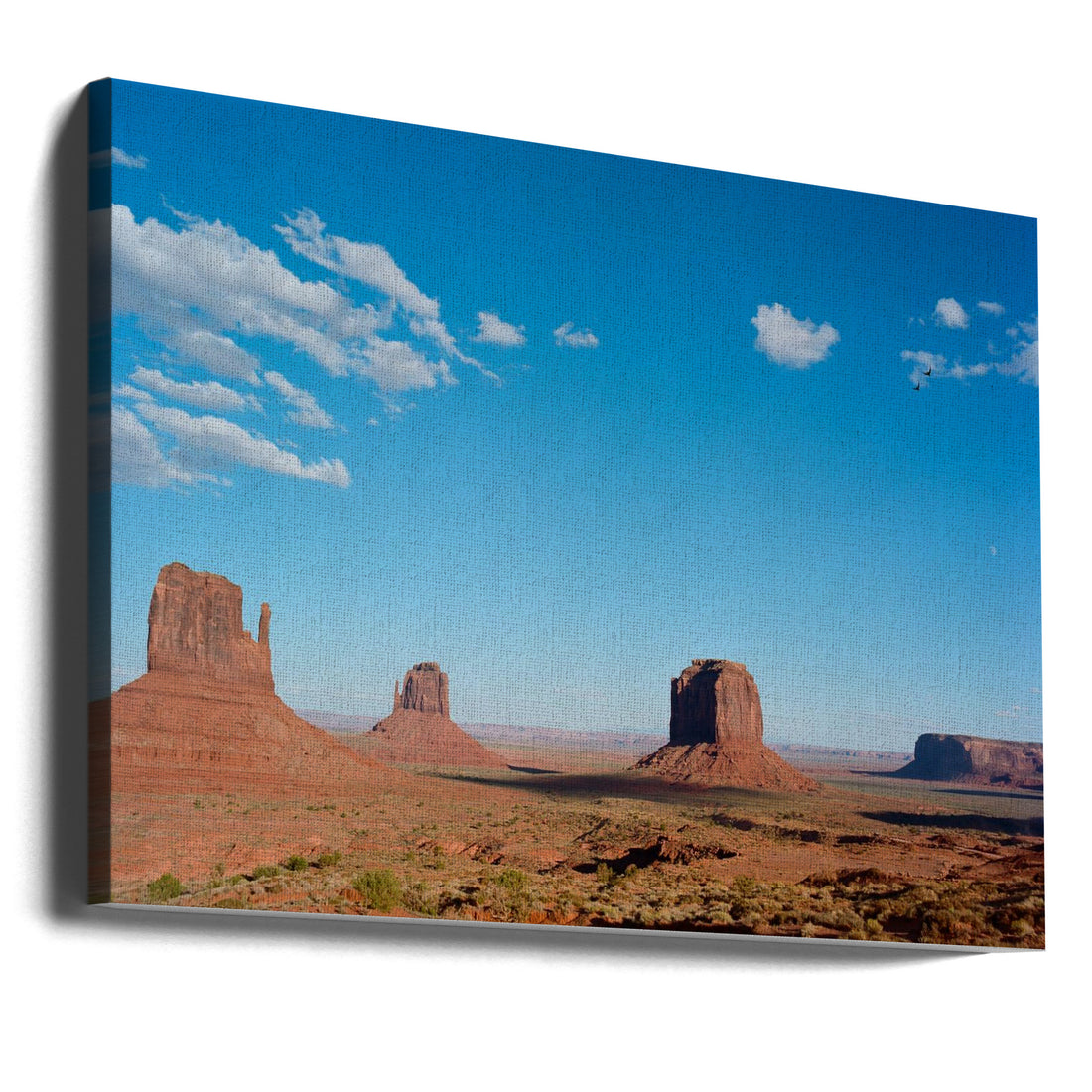 Monument Valley IV by Bethany Young | Desert Mountain Landscape, Large Canvas Wall Art Print | Artsy Earth