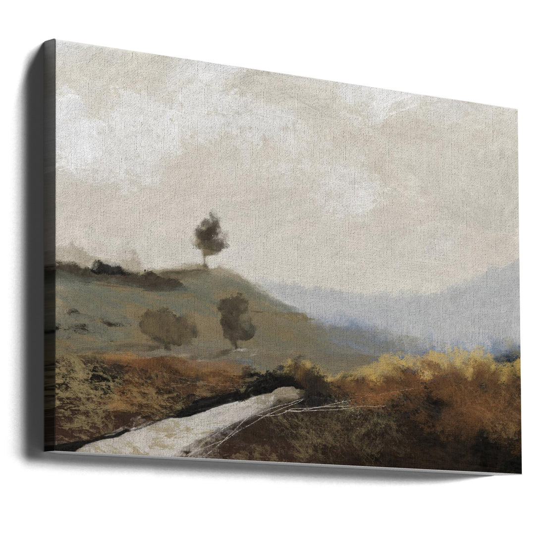 La Collina by Dan Hobday | Abstract Minimalist Landscape, Large Canvas Wall Art Print | Artsy Earth