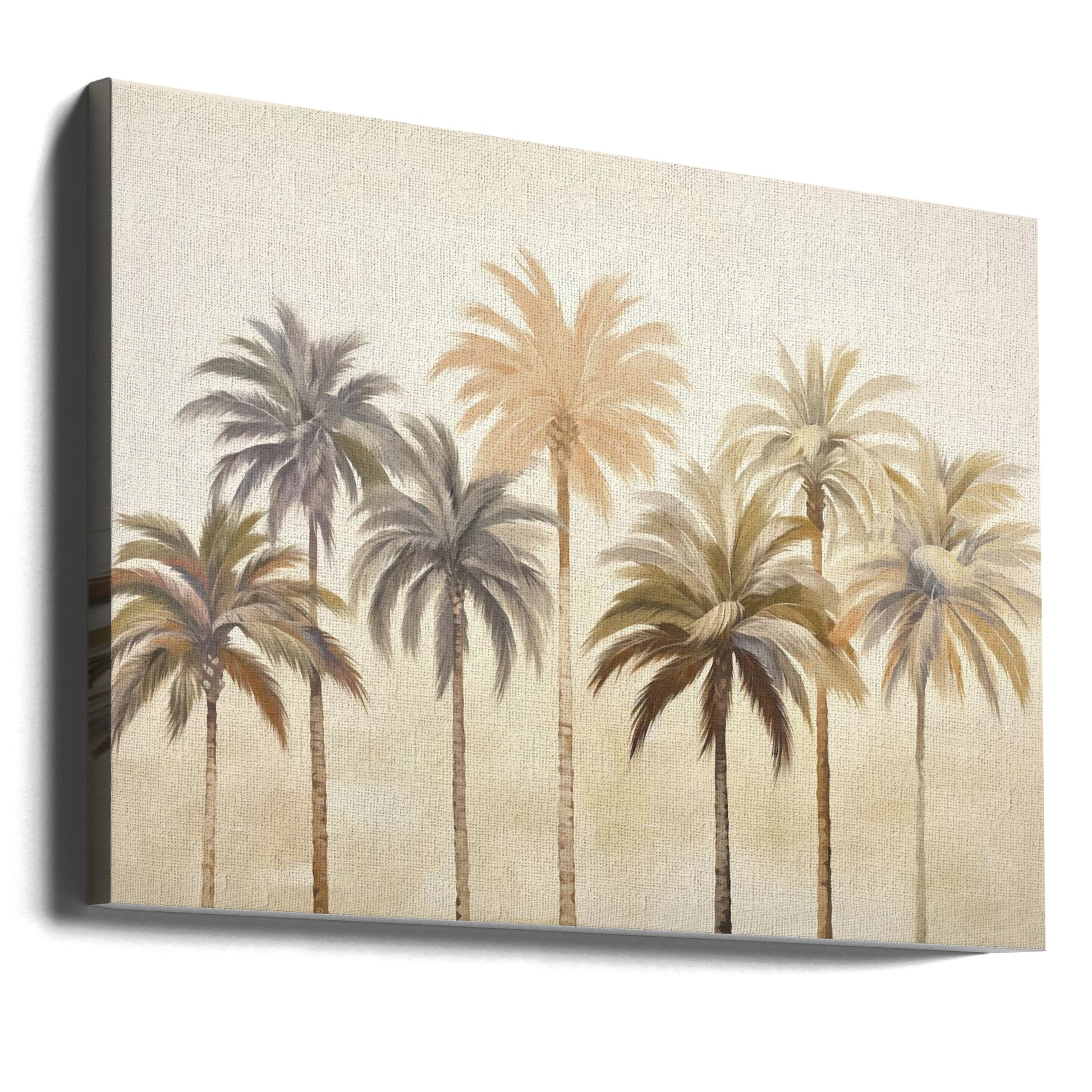 Calm Oasis by Andrea Haase | Tropical Palm Trees, Large Canvas Wall Art Print | Artsy Earth