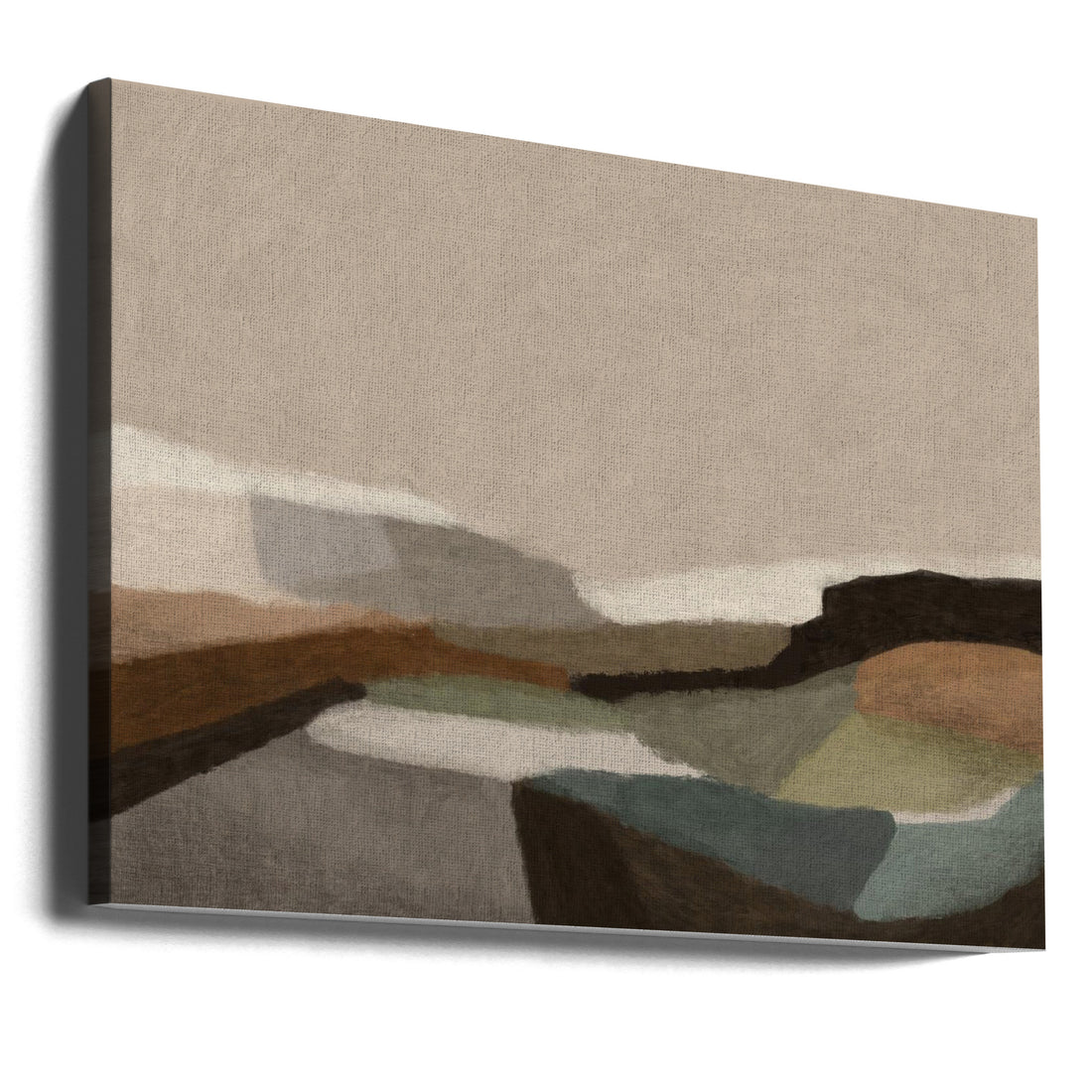 Montego Abstract by Dan Hobday | Abstract Landscape Painting, Large Canvas Wall Art Print | Artsy Earth