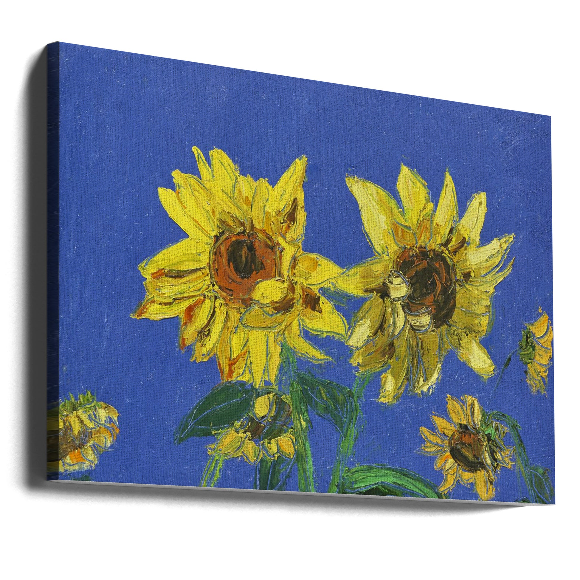 Sunflowers by Jukyong Park | Floral Garden Painting, Large Canvas Wall Art Print | Artsy Earth