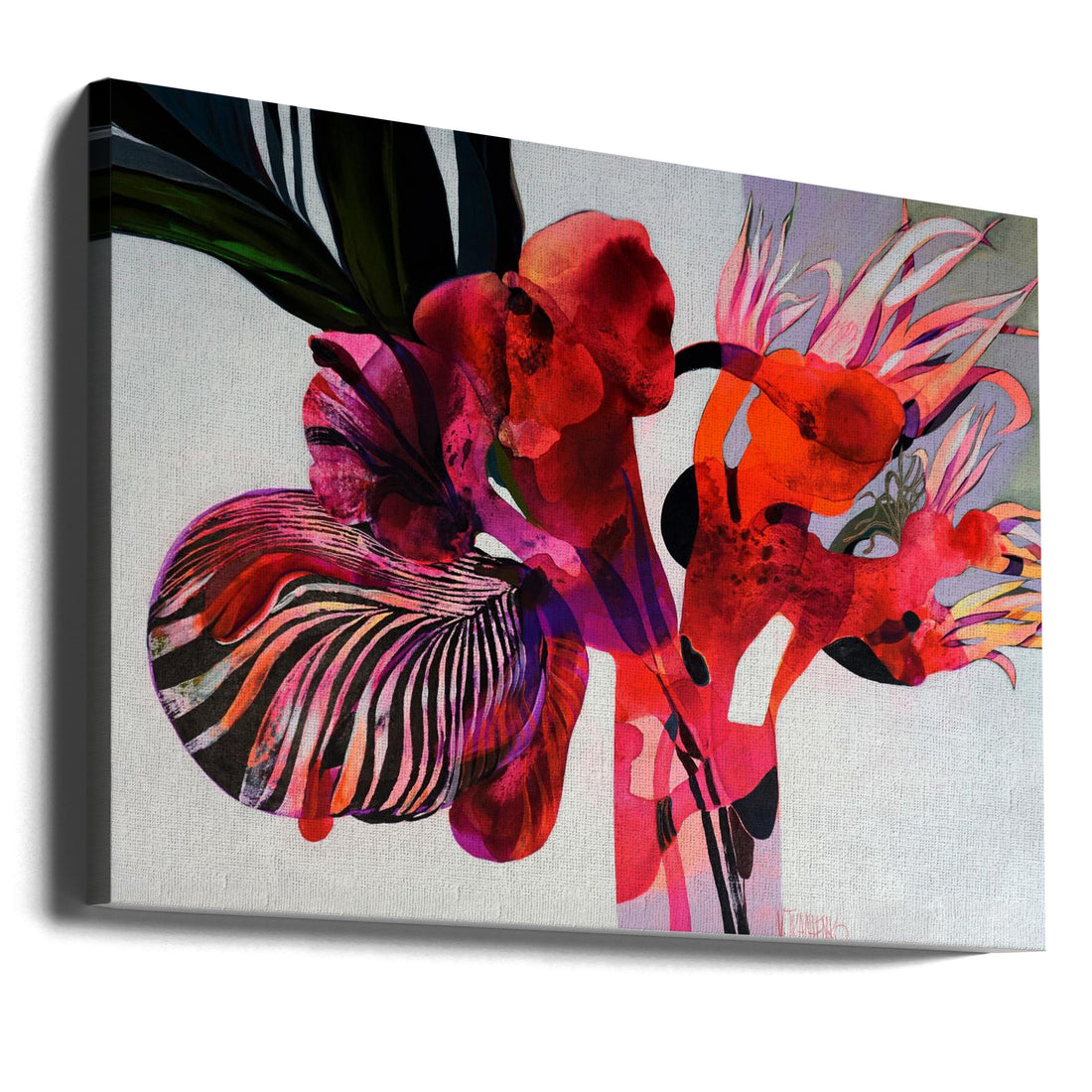 Floral Painting by Victor Tkachenko | Botanical Flower Art, Large Canvas Wall Art Print | Artsy Earth