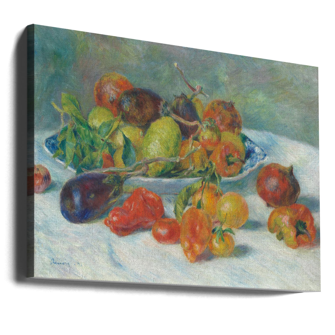 Fruits of the Midi by Pierre Auguste Renoir | Vintage Fruit Painting, Large Canvas Wall Art Print | Artsy Earth