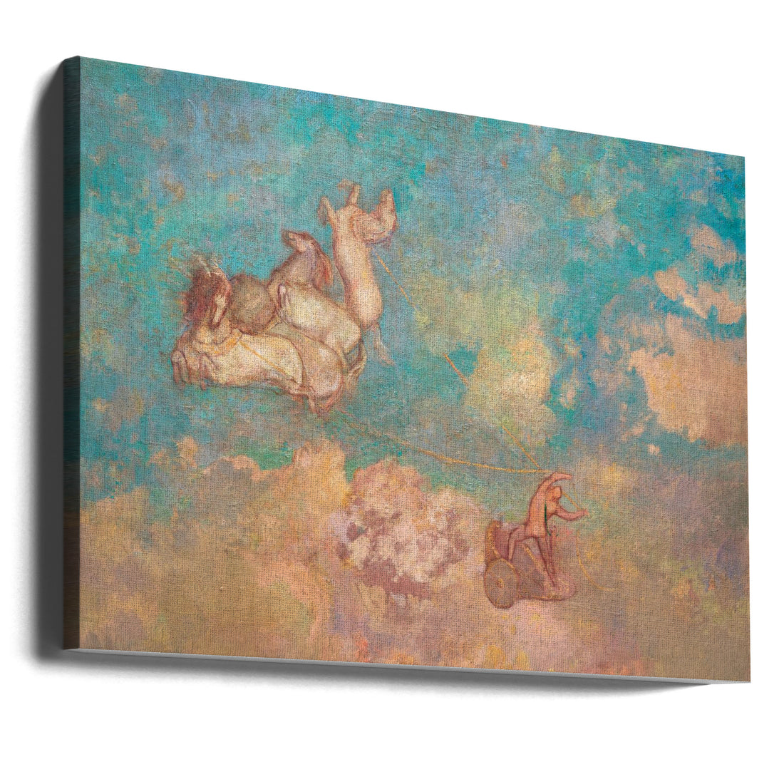 The Chariot of Apollo by Odilon Redon | Modern Art Painting, Large Canvas Wall Art Print | Artsy Earth