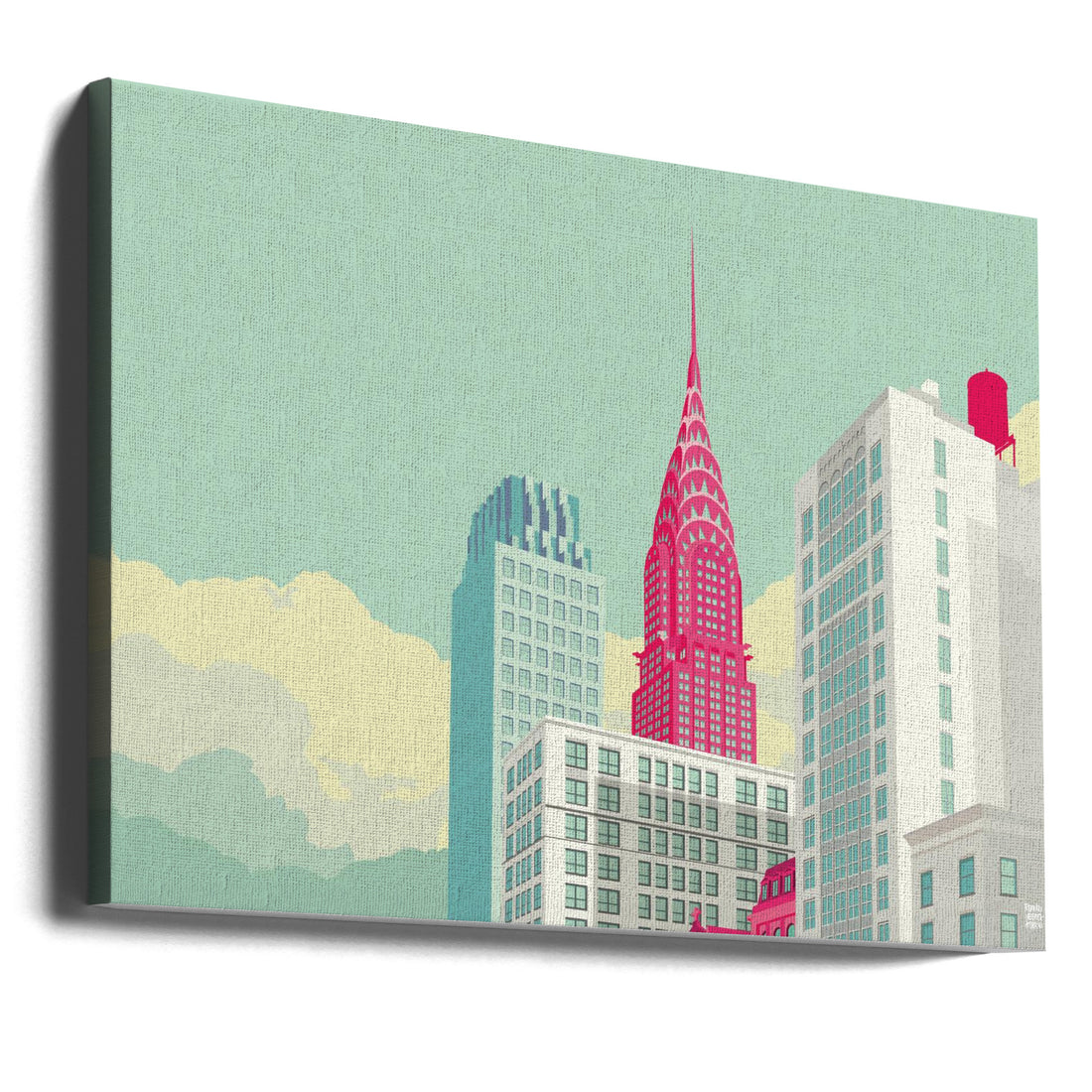 New York Park Avenue by Remko Heemskerk | Nyc Cityscape Landmark, Large Canvas Wall Art Print | Artsy Earth