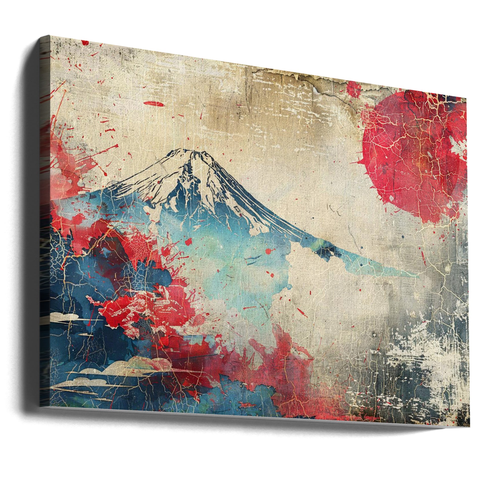 Japan Ink Art by Rafal Kulik | Asian Landscape Art, Large Canvas Wall Art Print | Artsy Earth