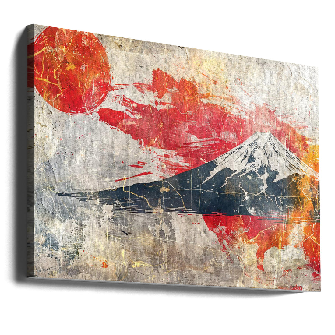 Japan Ink Art by Rafal Kulik | Asian Abstract Art, Large Canvas Wall Art Print | Artsy Earth