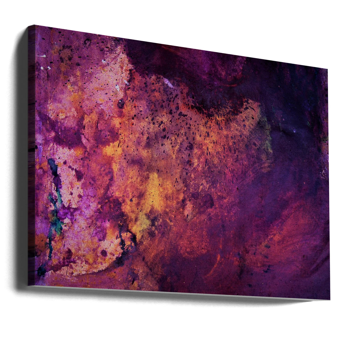 Abstract Eruption by Doris Schmitz | Energetic Action Painting, Large Canvas Wall Art Print | Artsy Earth