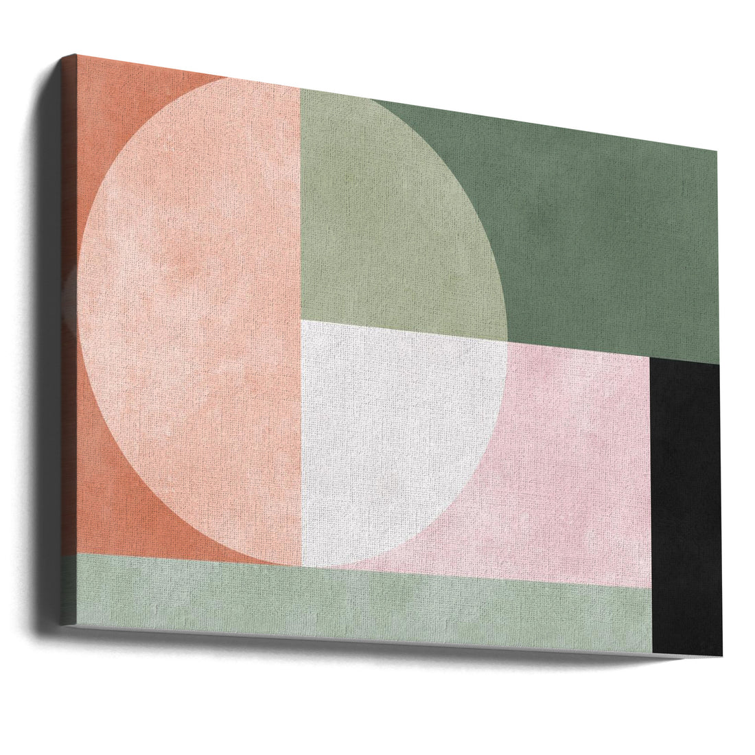 Geometric Harmony by Vitor Costa | Abstract Geometric Minimalist, Large Canvas Wall Art Print | Artsy Earth