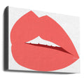 Red Lips by Jemma Morris | Pop Art Beauty, Large Canvas Wall Art Print | Artsy Earth