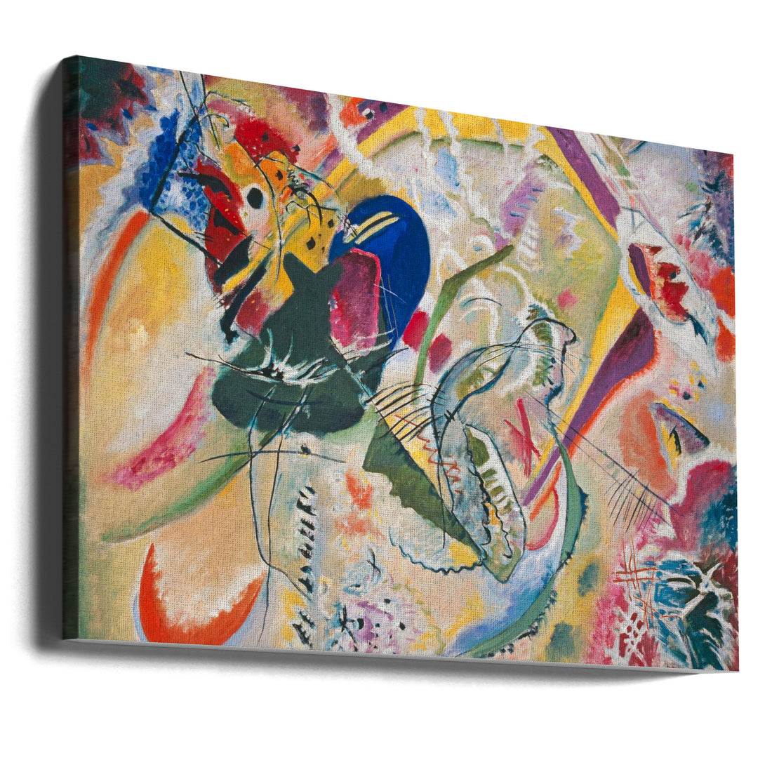 Improvisation 35 by Wassily Kandinsky | Abstract Expressionist Art, Large Canvas Wall Art Print | Artsy Earth