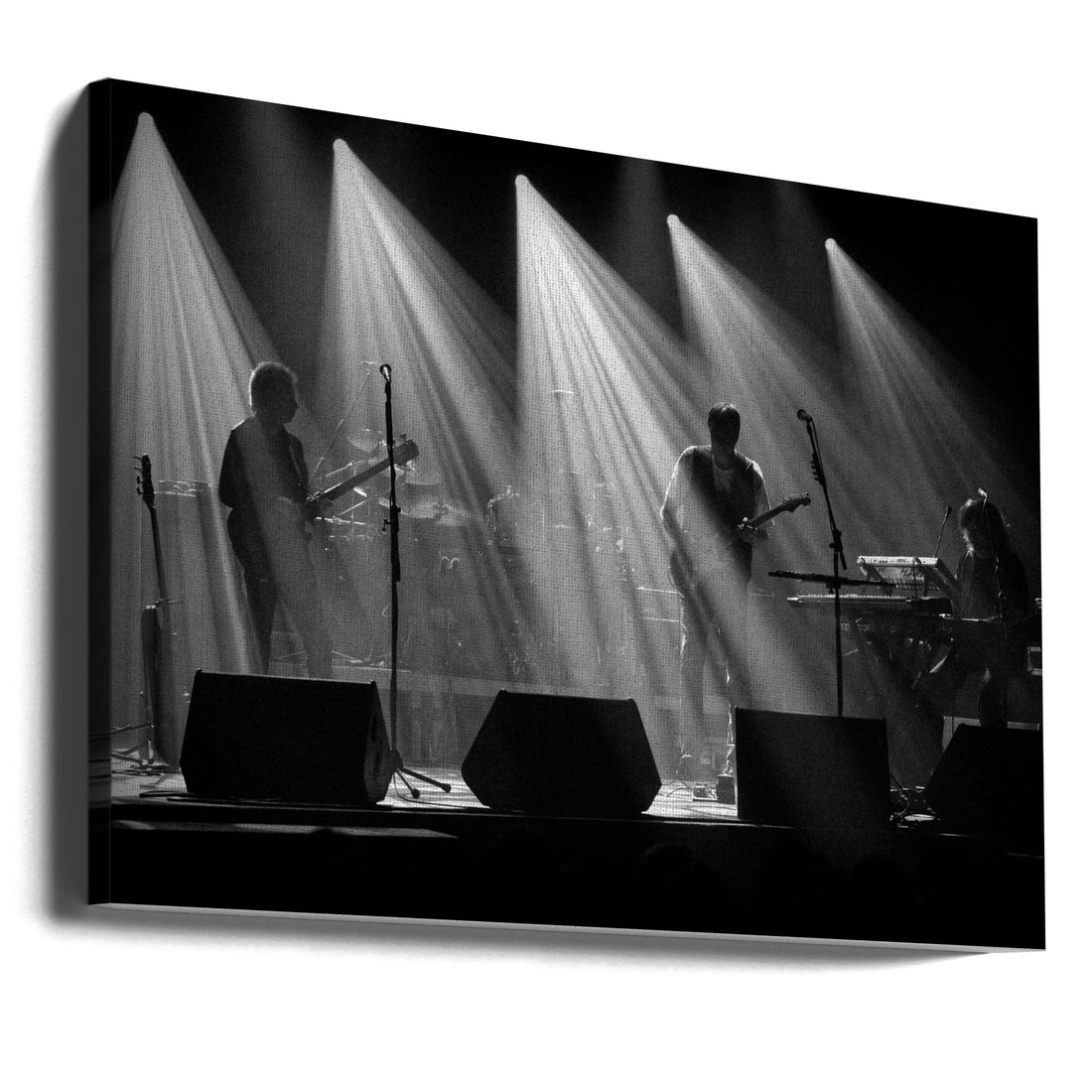 On Stage Performance by Adrian Popan | Concert Band Show, Large Canvas Wall Art Print | Artsy Earth