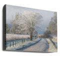 A Frosty Morning by Chris Moore | Snowy Winter Landscape, Large Canvas Wall Art Print | Artsy Earth