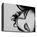 The Dreamer 2 by Davide Mennitto | Black And White Portrait, Large Canvas Wall Art Print | Artsy Earth