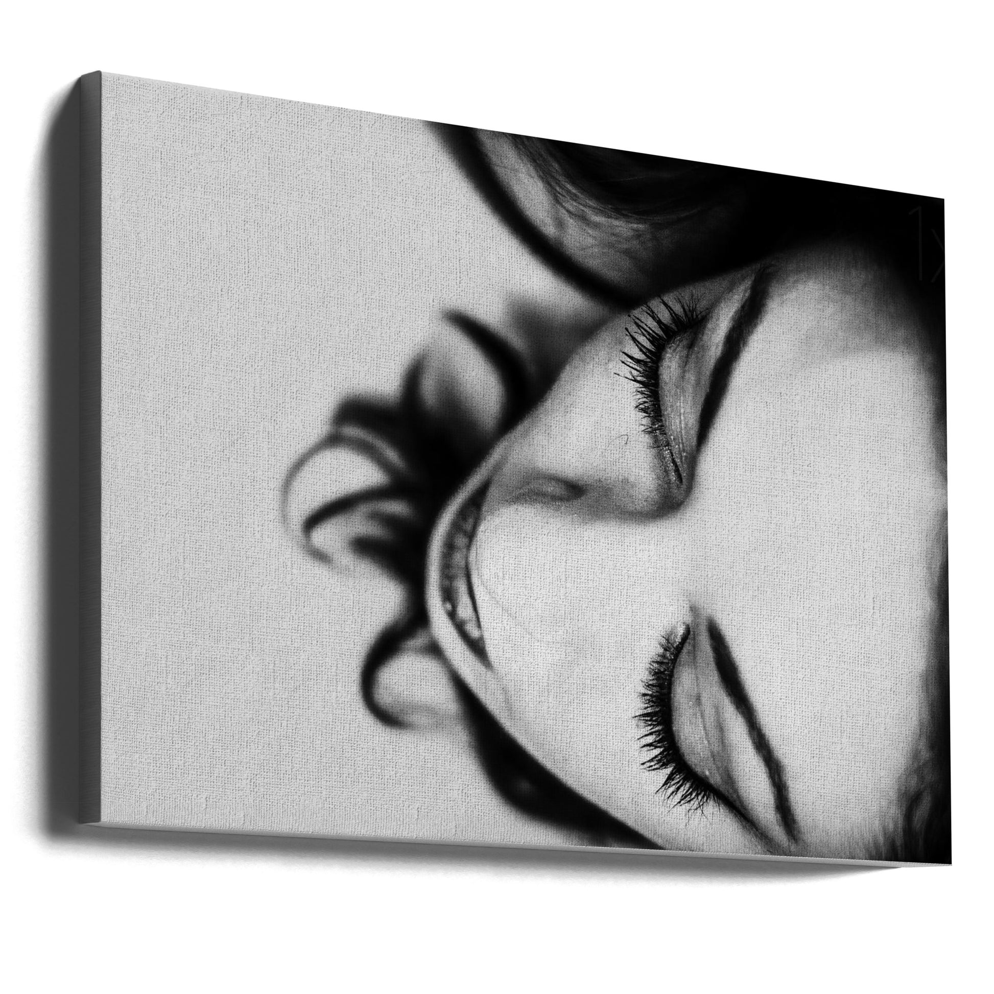 The Dreamer 2 by Davide Mennitto | Black And White Portrait, Large Canvas Wall Art Print | Artsy Earth