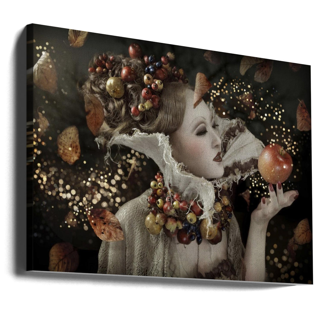 Magic of the Season by Kiyo Murakami | Surreal Forest Portrait, Large Canvas Wall Art Print | Artsy Earth