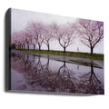 Rain of Spring by Kouji Tomihisa | Cherry Blossom Landscape, Large Canvas Wall Art Print | Artsy Earth