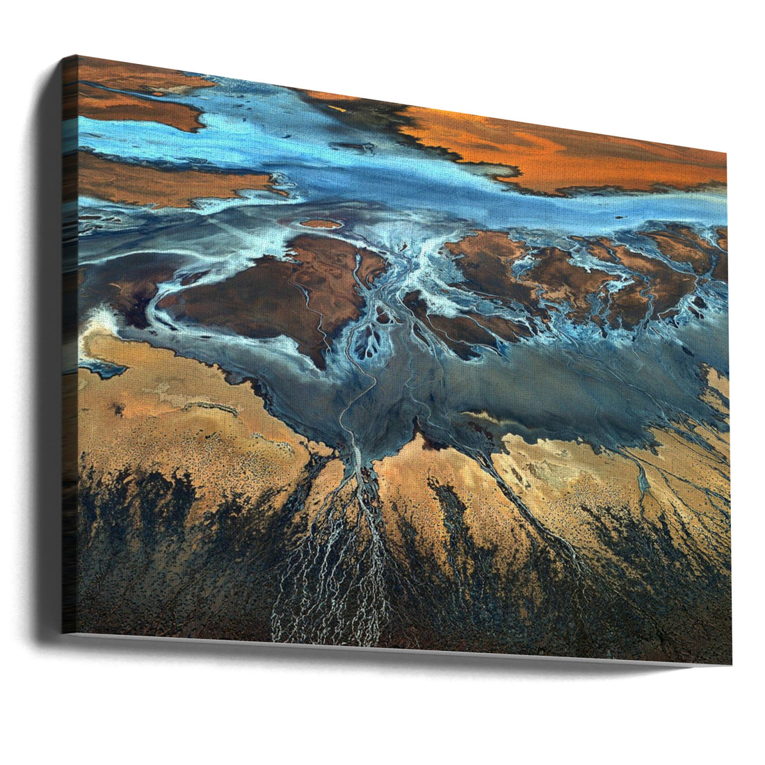 California Aerial by Tanja Ghirardini | Desert Aerial Landscape, Large Canvas Wall Art Print | Artsy Earth