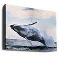 Whale Breach by Alexander Safonov | Humpback Whale Jump, Large Canvas Wall Art Print | Artsy Earth