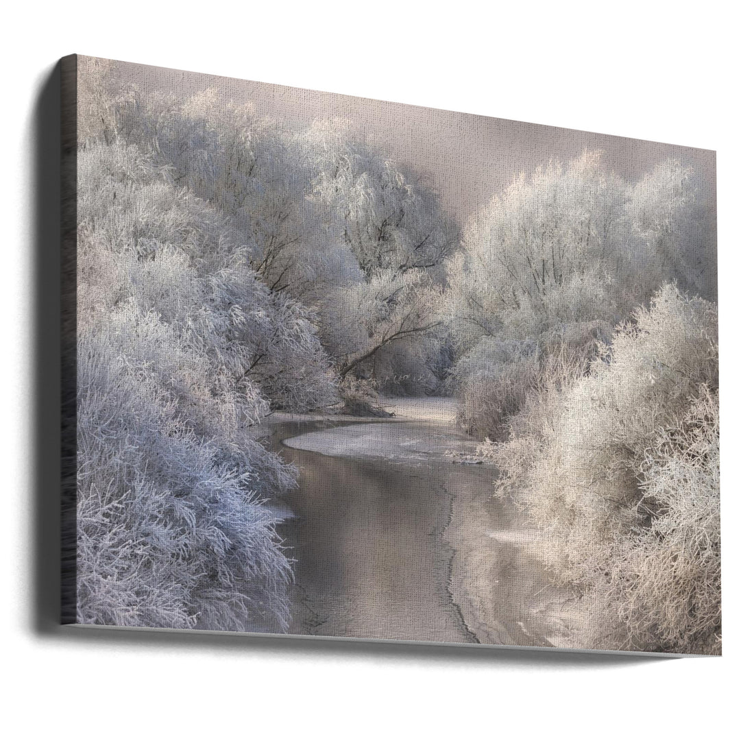 Winter Song by Sebestyen Bela | Winter Landscape, Large Canvas Wall Art Print | Artsy Earth