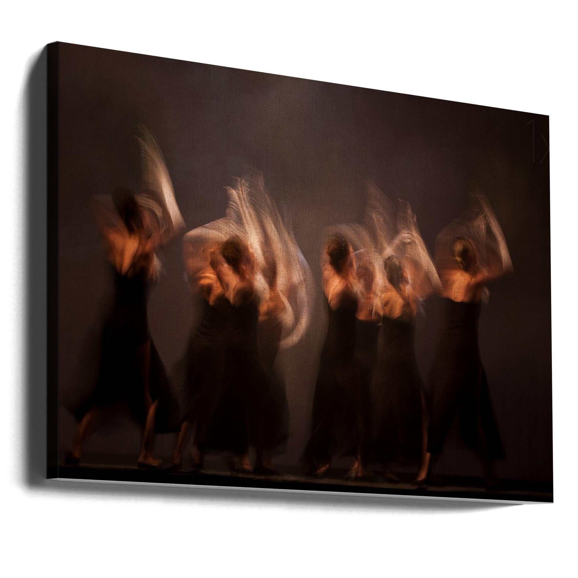 Ballet Dancers Motion by Guillaume Legraverend | Dance Performance Blur, Large Canvas Wall Art Print | Artsy Earth