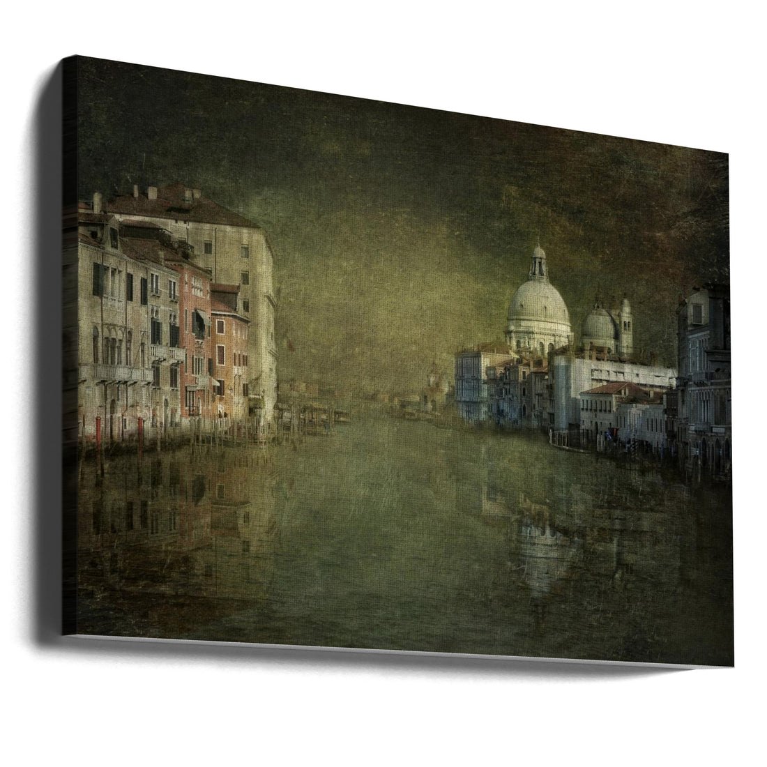 Grand Canal Impression by Joan Blease | Venice Canal Landmark, Large Canvas Wall Art Print | Artsy Earth