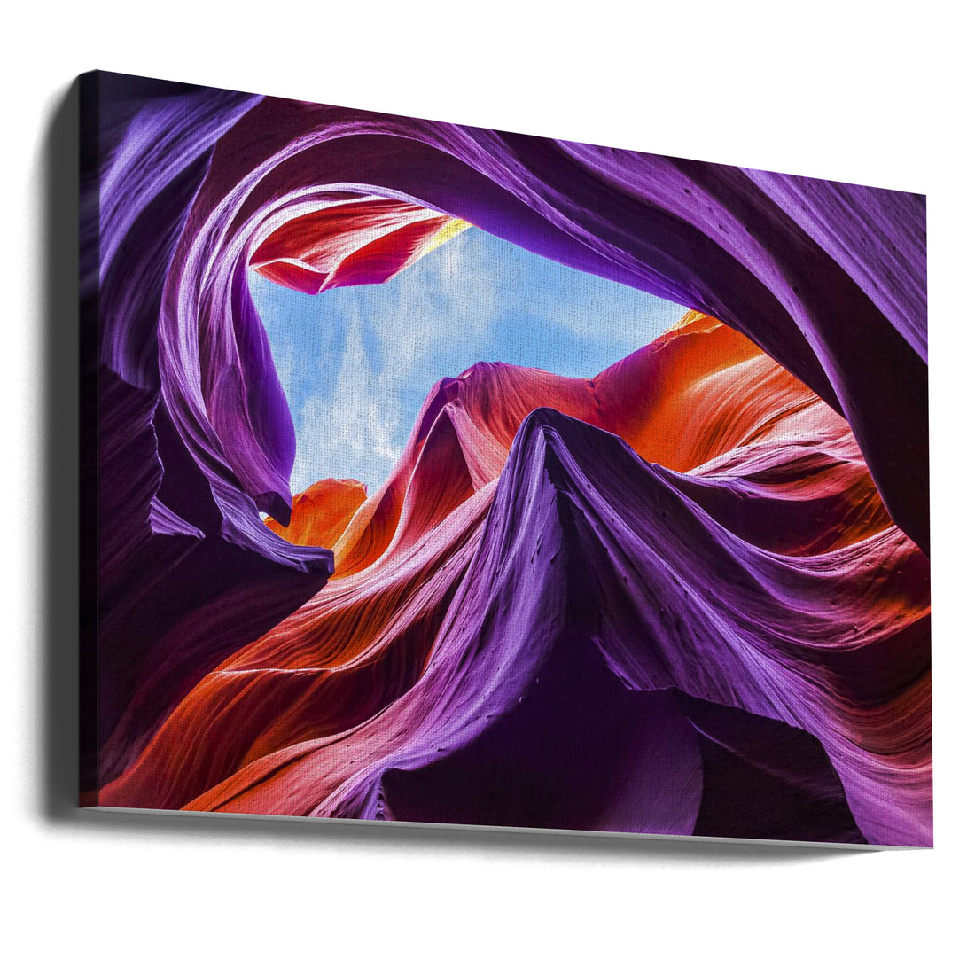 Magical Lower Antelope Canyon by Nanouk El Gamal - Wijchers | Arizona Sandstone Canyon, Large Canvas Wall Art Print | Artsy Earth