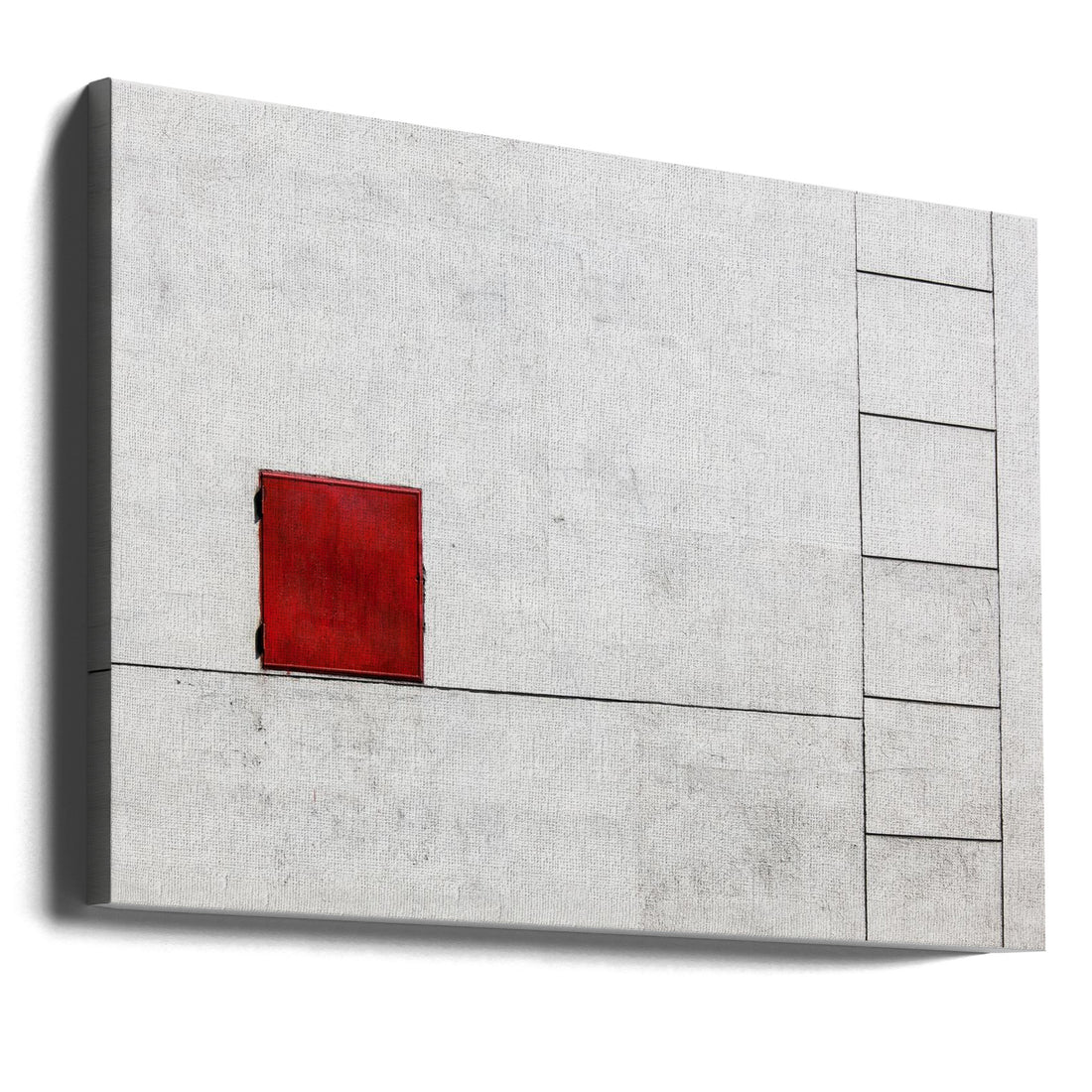 Suprematism is all Around by Ksenia Voeykova | Minimal Architecture Abstraction, Large Canvas Wall Art Print | Artsy Earth