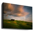 Rural Chapel Fields by Krzysztof Browko | Moravian Pastoral Landscape, Large Canvas Wall Art Print | Artsy Earth