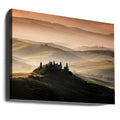 A Tuscan Country Landscape by Sus Bogaerts | Misty Rolling Hills, Large Canvas Wall Art Print | Artsy Earth