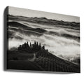 Tuscany Misty Hills by Nina Pauli | Foggy Landscape Photography, Large Canvas Wall Art Print | Artsy Earth