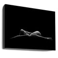 Fine Art Bodyscape by Leon Schröder | Minimalist Nude Shadow, Large Canvas Wall Art Print | Artsy Earth