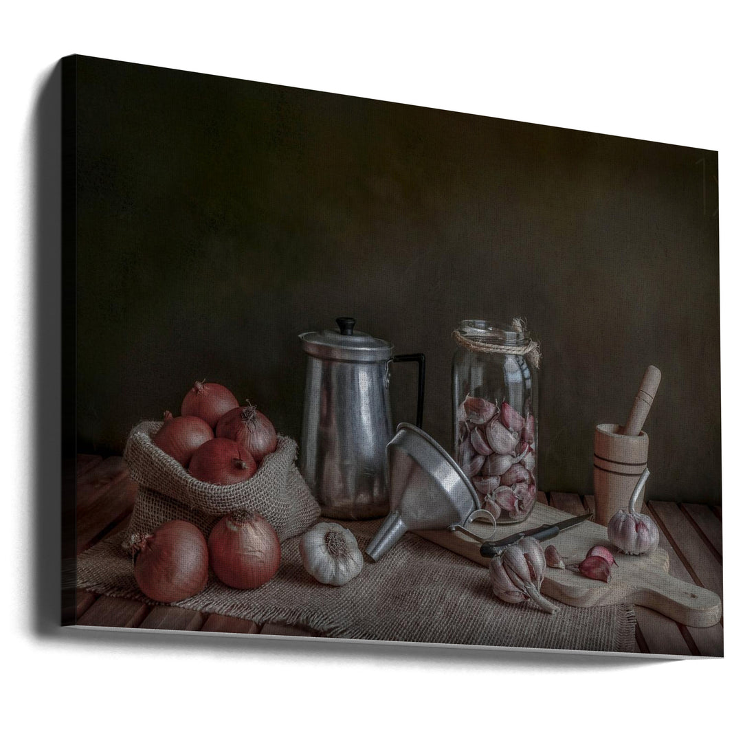 Morning Light by Margareth Perfoncio | Rustic Kitchen Still Life, Large Canvas Wall Art Print | Artsy Earth